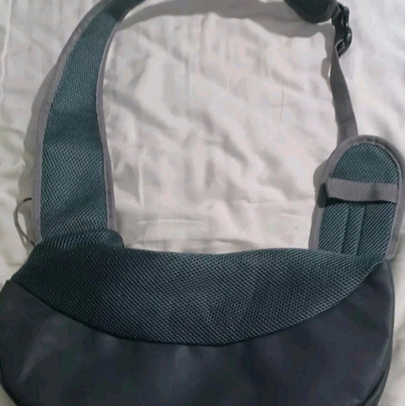 Black and Teal Shoulder Bag - Picture 3 of 3
